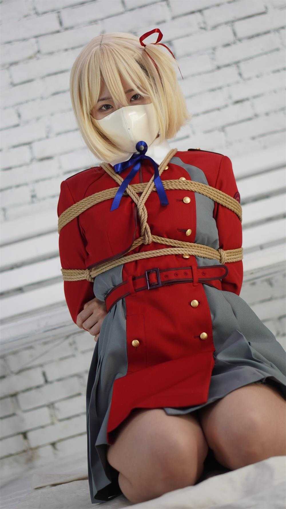 [夢かき屋] 莉可莉丝cosplay紧缚 コスプレ写真集「絡め捕られた彼岸花」(2